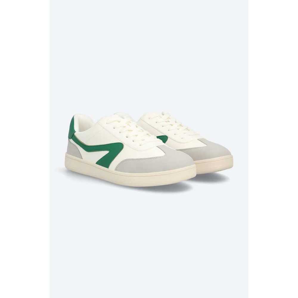 Stitch Fix DV by Dolce Vita Valet White & Green Womens 10 Low Top Sneakers New